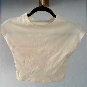 Cream Women's Top